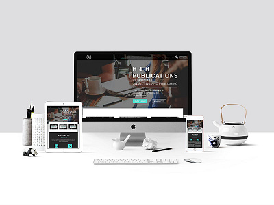 Hedron Desktop View desktop display responsive website layout