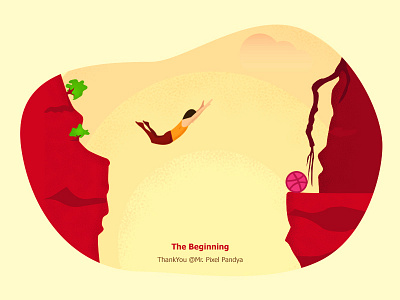 Dribbble -The Beginning baahubali debut first shot illustration vector
