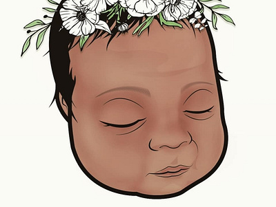 Reyna Ashlee Illustration baby illustration