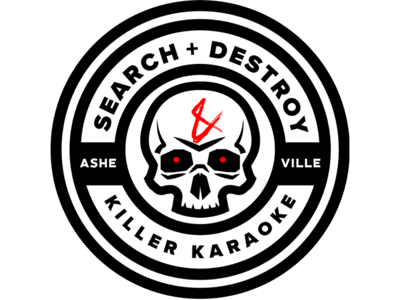 Search and Destroy - Karaoke Logo