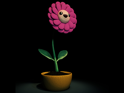 Spring Flower - C4D Practice 3d animation art c4d design flower spring