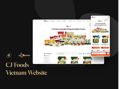 [Williens x CJ Foods] Vietnamese Responsive Website