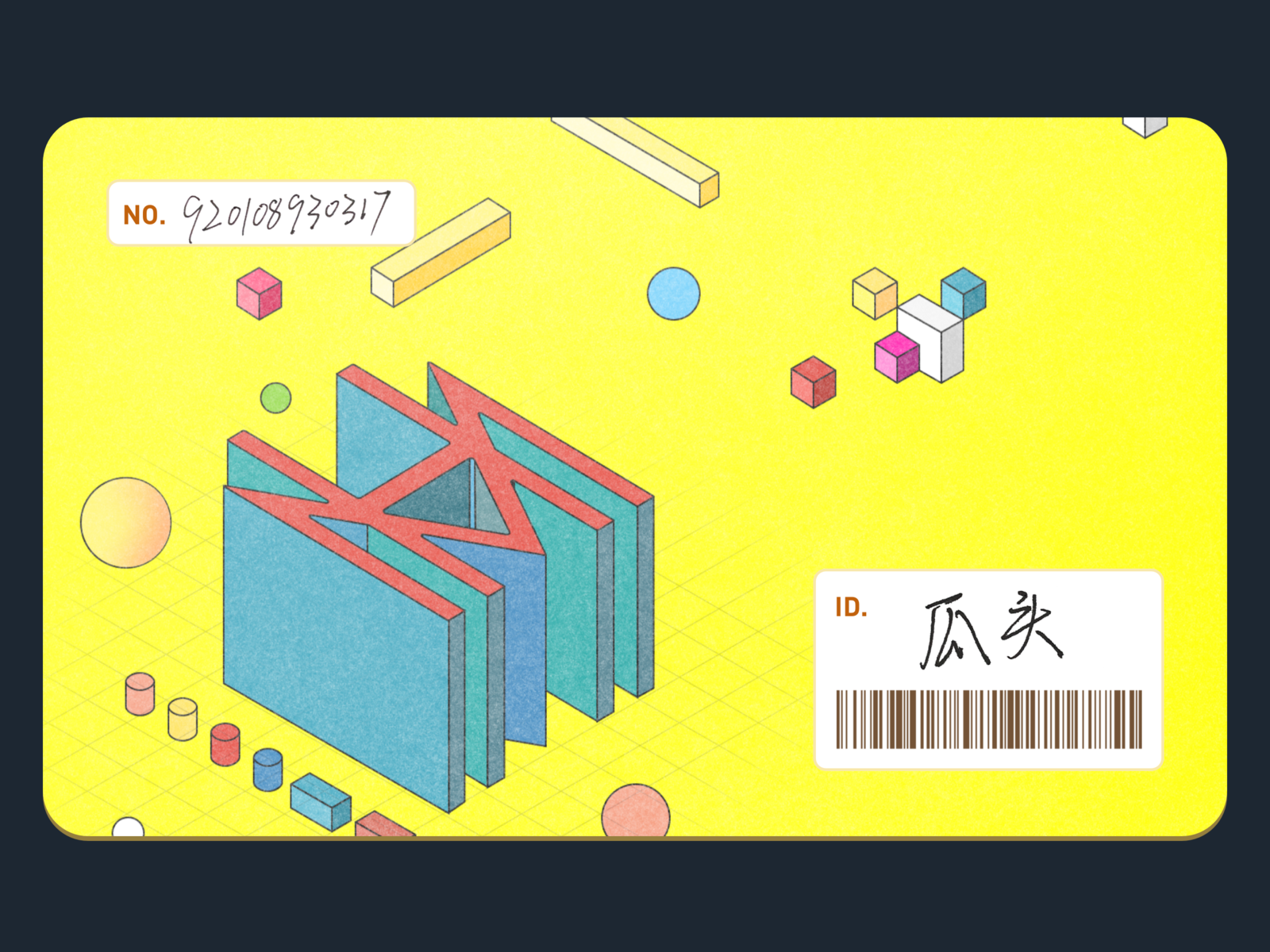 Info Card by lehongxian on Dribbble