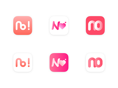 “No” Icons