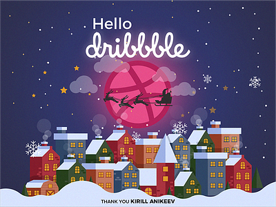 Hello Dribbble debuts uiux