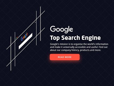 Google Top Search Engine design graphics uiux