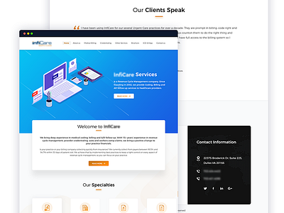 Medical Billing Landing Page Redesign