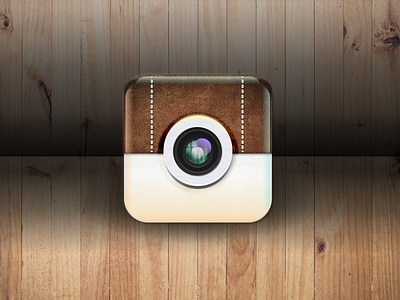 Classic Camera app app icons camera icon icon design skeuomorphism