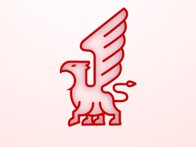 Grifodribbble cesardrawings griffin grifo sketch vector