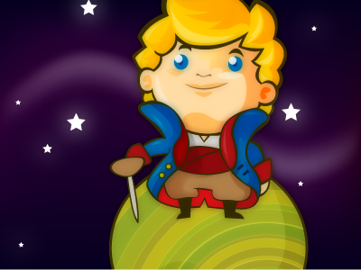 Le Petite Prince cesardrawings illustration ilustracion petite planet prince principito space vector