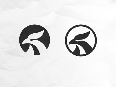 Minimal bird + subtle R logo bird logo branding design eagle logo logo logo design logodesign minimalist logo modern logo vector