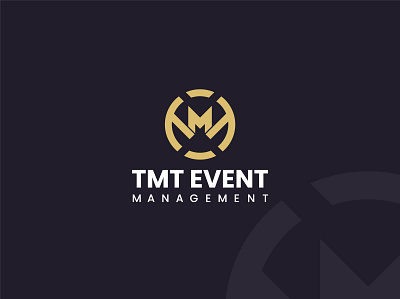 Logo Design for TMT Event Management Company abstract logo ad design branding circle logo graphic design logo logo design modern logo tmt letter logo tmt logo vector