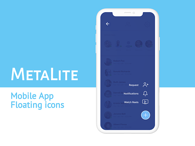 MetaLite Messaging App animation app branding design graphic design illustration logo ui ux vector