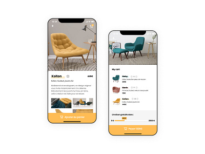 E-commerce App app branding cart creation debut design ecommerce inspiration ios success ui ux