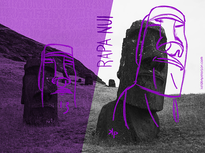 13 Rapa Nui easter island moai photographic design photography rapa nui travel typography visual souvenirs