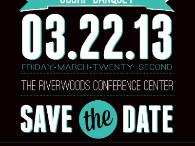 Save the Date event invite save the date typography