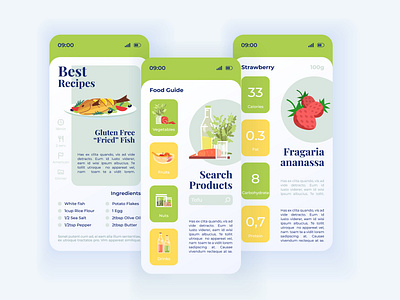 Food Guide App Ui Design