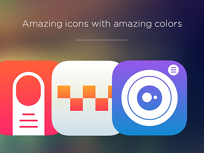 Cool icon templates