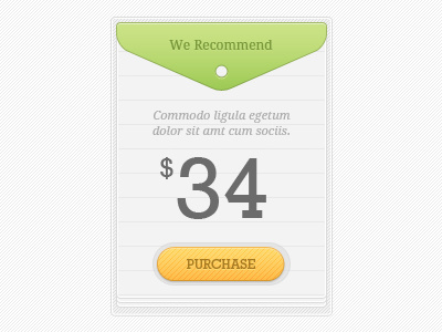 Pricing box for a bookstore bookstore box button pricing purchase tag ui user interface