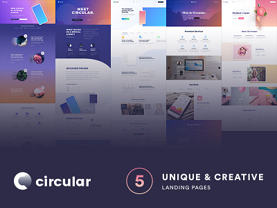New product available for sale design grid landing page startup template theme ui user interface web web design web elements website
