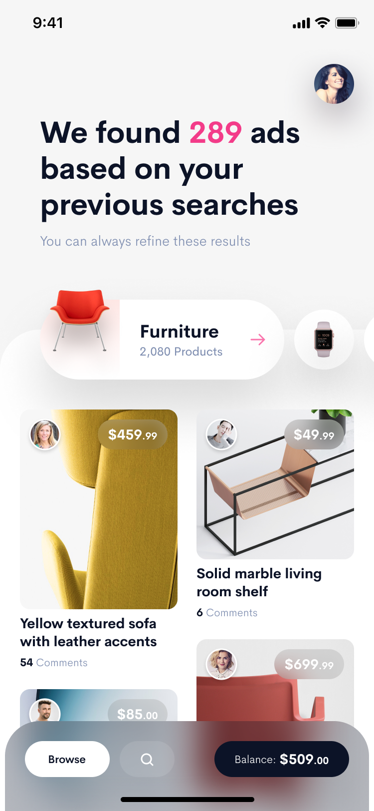 Dribbble - ads-ui.png by Ionut Zamfir