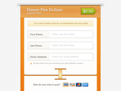 Checkout Form
