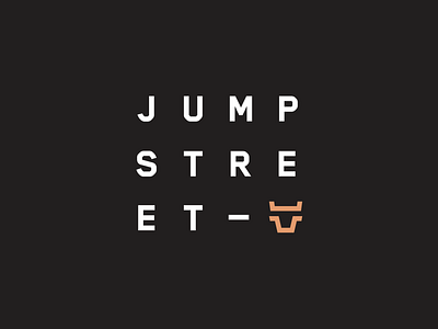 JUMP-STREET — Logo animation app branding bull burger corporate identity design flat icon icons illustration jump street logo minimal typography ui ux vector web website