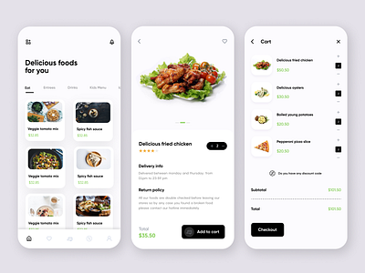 Food delivery app 3d app app design branding delivery app dribbble food app inspiration mobile ui