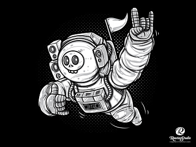 Lost In Space astronaut character funny skull space t shirts tees