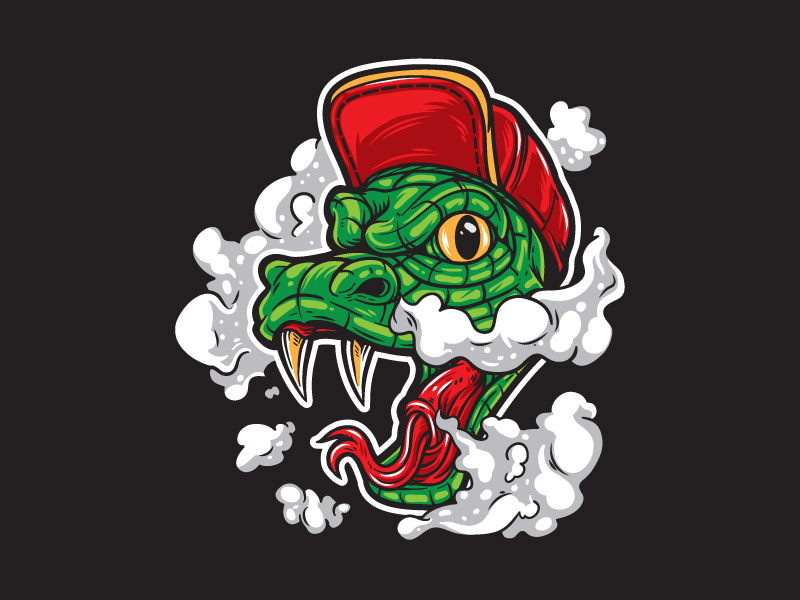 Snake Vape by Rizki Ratria on Dribbble