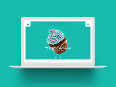 Mary's Cupcakes UI/UX design cake cupcake cupcake shop cupcakes ui design uiux ux design web design
