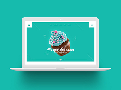 Mary's Cupcakes UI/UX design