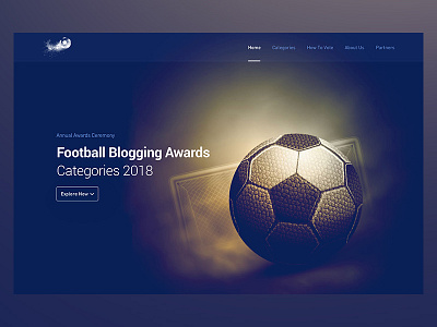 Football Blogging Awards football football awards football landing football landing page landing landing page sport sports