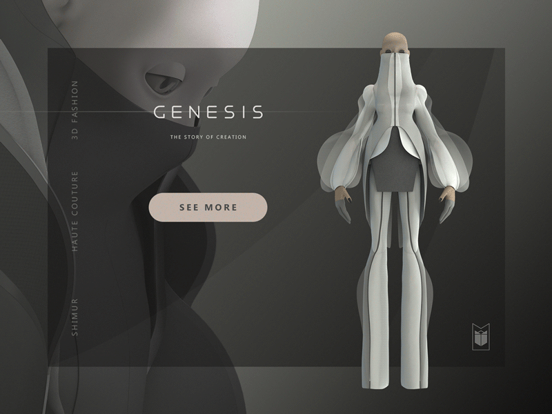 Genesis 3d animation branding character character design design fashion girl illustration logo shimur ui uidesign
