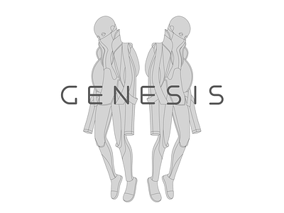 Genesis character character design illustration logo shimur vector