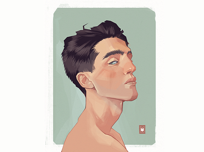 boy character character design illustration portrait shimur