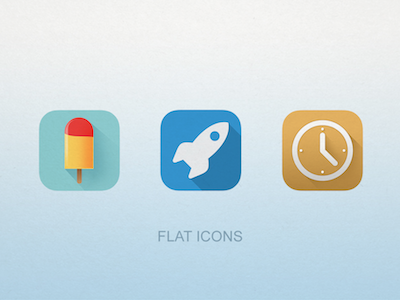 Flat icons app flat icon