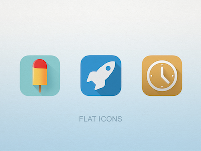 Flat icons