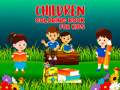 Children Book Cover Design app branding design graphic design illustration typography ui ux vector