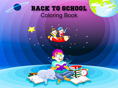 Children Book Cover Design app branding design graphic design illustration typography ui ux vector