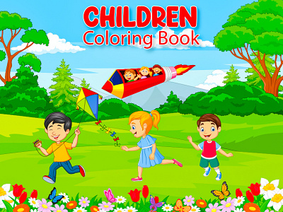 Children Book Cover Design app branding design graphic design illustration typography ui ux vector