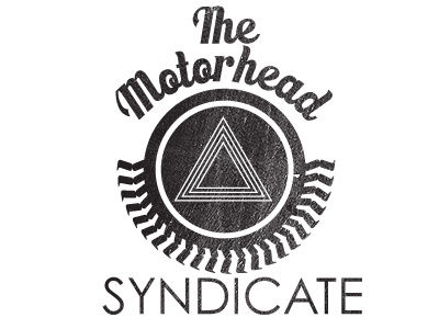The Motorhead Syndicate branding clothing grunge logo motorcycle tee shirt typography vintage
