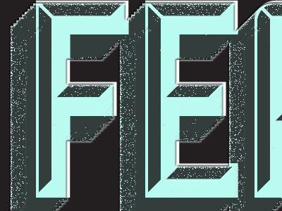 Feast font ice type