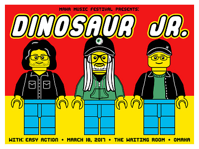 Dinosaur Jr. gig poster