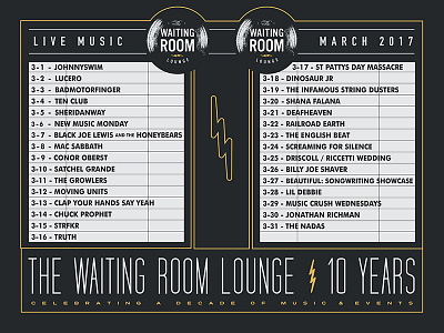 The Waiting Room Anniversary poster