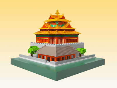 Legend Of Forbidden City Turret Tower
