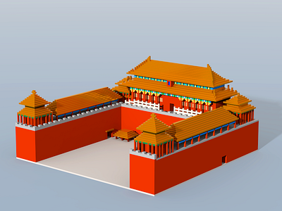 Legend of Forbidden City – Meridian Gate architecture chinese culture forbidden city meridian gate royal traditional