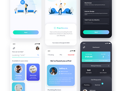 Service App Design Concept