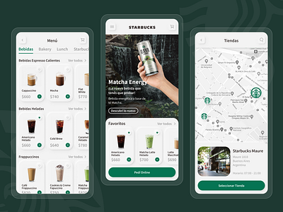 Starbucks App Concept