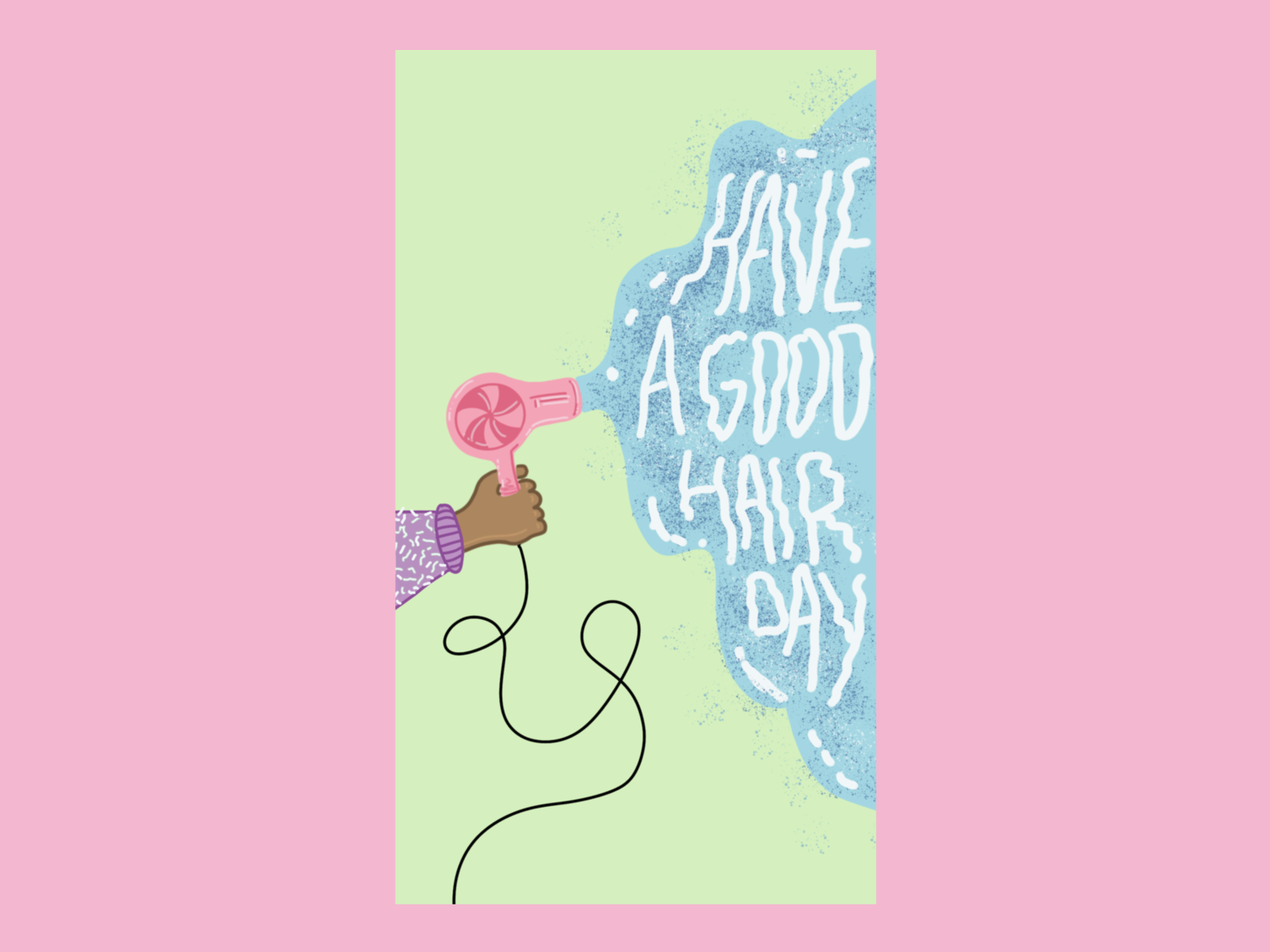 have-a-good-hair-day-by-anna-ferguson-on-dribbble